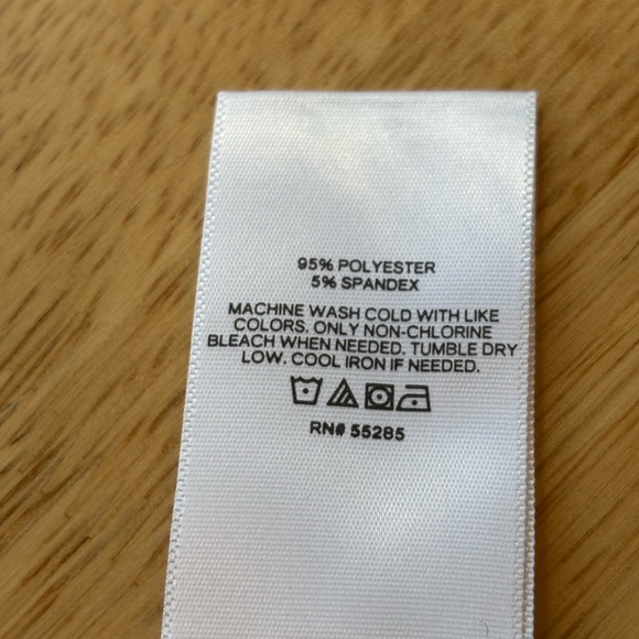 Express Cream Draped Blouse with Blouson Sleeves - Picture 5 of 6